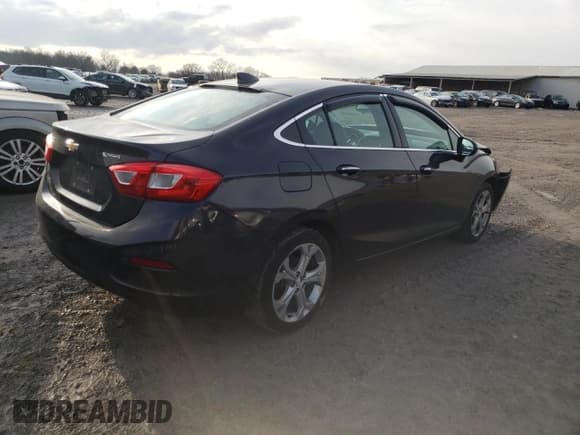 ✅ 2017 Chevrolet Cruze Premier • VIN: 1G1BF5SMXH7263614 • Lot: 37759633. Listed on Copart with 131,165 mi. Free auction sales archive from the USA and detailed vehicle history report at DreamBid. Image 3.