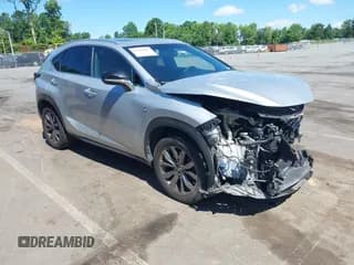 ✅ 2016 Lexus NX 200t • VIN: JTJYARBZ7G2037719 • Lot: 42346402. Listed on IAAI with 124,881 mi. Free auction sales archive from the USA and detailed vehicle history report at DreamBid. Image 1.