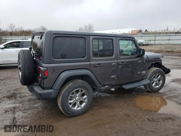 ✅ 2020 Jeep Wrangler Unlimited Sport S • VIN: 1C4HJXDN7LW286915 • Lot: 51834275. Listed on Copart with 33,129 mi. Free auction sales archive from the USA and detailed vehicle history report at DreamBid. Image 3.
