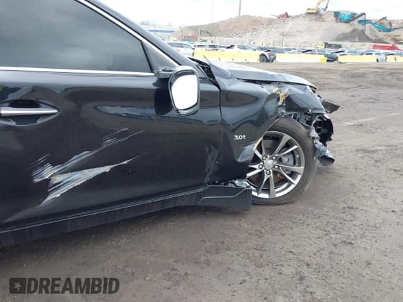 ✅ 2017 Infiniti Q50 Signature Edition • VIN: JN1EV7AR7HM837221 • Lot: 42023279. Listed on IAAI with 16,563 mi. Free auction sales archive from the USA and detailed vehicle history report at DreamBid. Image 6.