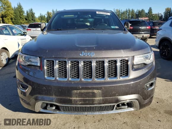 ✅ 2014 Jeep Grand Cherokee Overland • VIN: 1C4RJFCGXEC474530 • Lot: 86243445. Listed on Copart with 85,010 mi. Free auction sales archive from the USA and detailed vehicle history report at DreamBid. Image 5.
