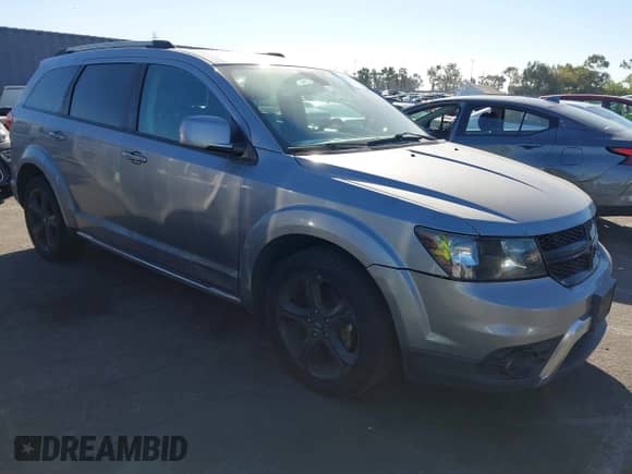 2018 Dodge Journey Crossroad with VIN 3C4PDCGG6JT379131, listed as a IAAI auction lot 43581807 with 153,373 mi miles and . Bid and sale history available at DreamBid. Image 1.