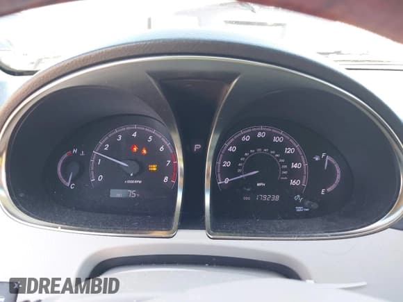 ✅ 2012 Toyota Avalon • VIN: 4T1BK3DB1CU458848 • Lot: 43462335. Listed on IAAI with 179,238 mi. Free auction sales archive from the USA and detailed vehicle history report at DreamBid. Image 7.