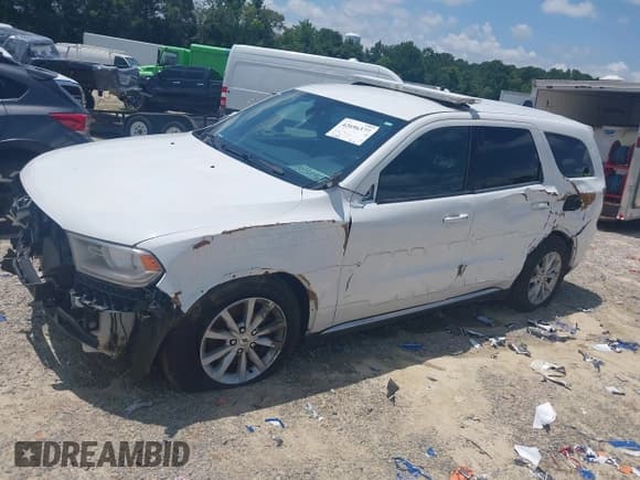 ✅ 2020 Dodge Durango Pursuit • VIN: 1C4SDJFT1LC369943 • Lot: 42696377. Listed on IAAI with 97,850 mi. Free auction sales archive from the USA and detailed vehicle history report at DreamBid. Image 2.