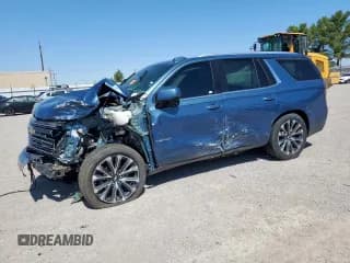 ✅ 2025 Chevrolet Tahoe High Country • VIN: 1GNS6TRLXSR285351 • Lot: 62691565. Listed on Copart with 437 mi. Free auction sales archive from the USA and detailed vehicle history report at DreamBid. Image 1.