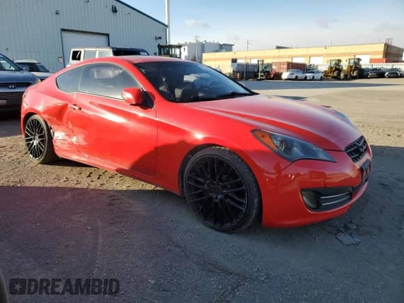 2012 Hyundai Genesis Coupe Grand Touring with VIN KMHHU6KH6CU069216, listed as a Copart auction lot 83214944 with 47,478 mi miles and Clean title. Bid and sale history available at DreamBid. Image 4.