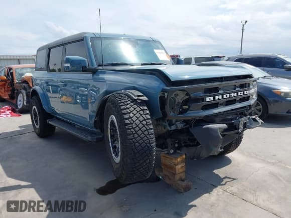 ✅ 2022 Ford Bronco • VIN: 1FMDE5DH3NLB32915 • Lot: 43283951. Listed on IAAI with 36,773 mi. Free auction sales archive from the USA and detailed vehicle history report at DreamBid. Image 1.