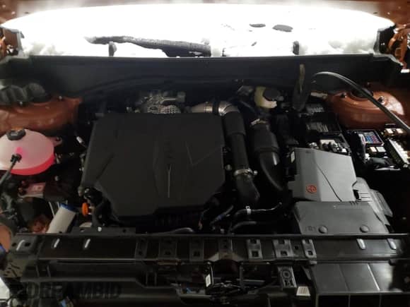 2024 Hyundai Santa Fe XRT with VIN 5NMP3DGL0RH053856, listed as a Copart auction lot 87263604 with 2,543 mi miles and Salvage title. Bid and sale history available at DreamBid. Image 12.