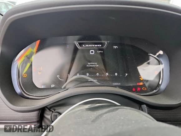 2024 Ram 1500 Limited with VIN 1C6SRFHT5RN121968, listed as a Copart auction lot 68899715 with 33,468 mi miles and Salvage title. Bid and sale history available at DreamBid. Image 9.