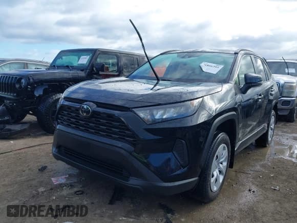 ✅ 2020 Toyota RAV4 LE • VIN: JTMK1RFV0LD521133 • Lot: 41866395. Listed on IAAI with 37,598 mi. Free auction sales archive from the USA and detailed vehicle history report at DreamBid. Image 2.