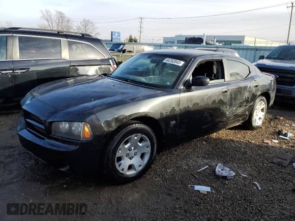 2007 Dodge Charger с VIN 2B3KA43G77H637013, выставлен на аукционе Copart как лот 44763945 с пробегом 194 795 миль миль и Списание • Salvage title. История ставок и продаж доступна на DreamBid. Изображение 1.