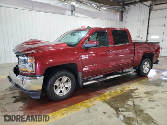 2017 Chevrolet Silverado 1500 LT z VIN 3GCUKRECXHG140258, wystawiony jako Copart lot #89720095 z przebiegiem 118 768 mil mil oraz Szkoda całkowita • Salvage title. Historia ofert i sprzedaży dostępna na DreamBid. Obrazek 1.