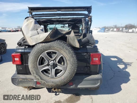 ✅ 2018 Jeep Wrangler Sport S • VIN: 1C4GJXAG3JW151395 • Lot: 46075075. Listed on Copart with Not provided. Free auction sales archive from the USA and detailed vehicle history report at DreamBid. Image 6.