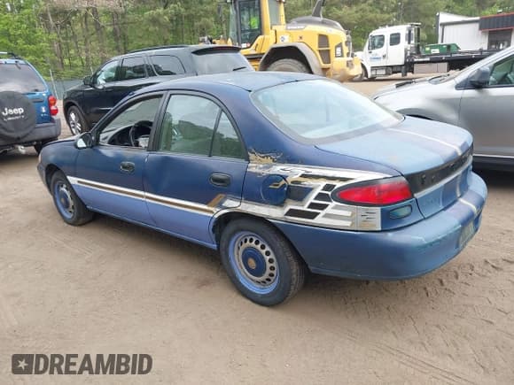 ✅ 1997 Ford Escort • VIN: 1FALP10P3VW130764 • Lot: 42097455. Listed on IAAI with 78,000 mi. Free auction sales archive from the USA and detailed vehicle history report at DreamBid. Image 3.