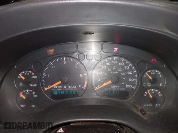 ✅ 1999 GMC Jimmy SLS Comfort/Convenience • VIN: 1GKCT18W1XK503719 • Lot: 41536310. Wystawiony na IAAI z przebiegiem 151 211 mil. Bezpłatny archiwum sprzedaży aukcyjnych z USA i szczegółowy raport historii pojazdu na DreamBid. Zdjęcie 7.