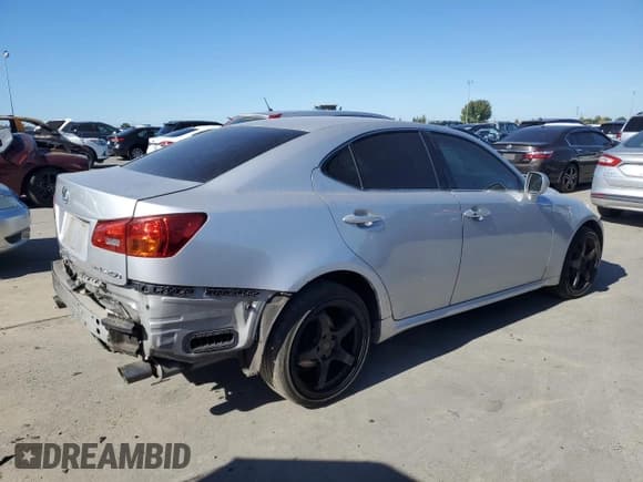 ✅ 2006 Lexus IS 250 • VIN: JTHCK262065004023 • Lot: 85393595. Listed on Copart with Not provided. Free auction sales archive from the USA and detailed vehicle history report at DreamBid. Image 3.