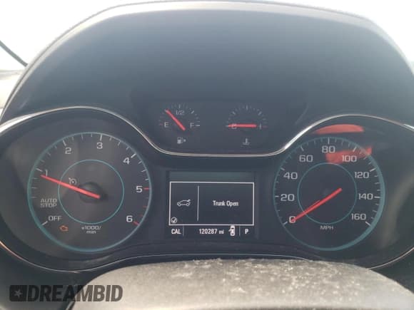 ✅ 2017 Chevrolet Cruze LT • VIN: 1G1BH5SE2H7279292 • Lot: 59364653. Listed on Copart with 120,287 mi. Free auction sales archive from the USA and detailed vehicle history report at DreamBid. Image 9.