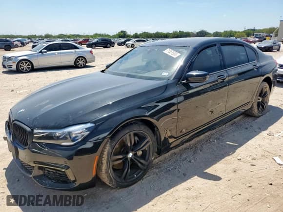 ✅ 2019 BMW 7 Series 740i • VIN: WBA7E2C55KB217423 • Lot: 71557555. Listed on Copart with Not provided. Free auction sales archive from the USA and detailed vehicle history report at DreamBid. Image 1.