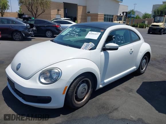 ✅ 2013 Volkswagen Beetle Fender Edition • VIN: 3VWJP7AT0DM619196 • Lot: 42451537. Listed on IAAI with 159,206 mi. Free auction sales archive from the USA and detailed vehicle history report at DreamBid. Image 2.