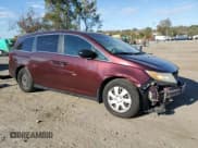 ✅ 2014 Honda Odyssey LX • VIN: 5FNRL5H24EB100631 • Lot: 82637325. Listed on Copart with 179,831 mi. Free auction sales archive from the USA and detailed vehicle history report at DreamBid. Image 4.