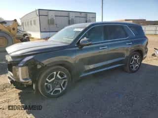 2024 Hyundai Palisade Limited с VIN KM8R5DGE8RU667899, выставлен на аукционе Copart как лот 74241214 с пробегом 9 597 миль миль и Списание • Salvage title. История ставок и продаж доступна на DreamBid. Изображение 1.