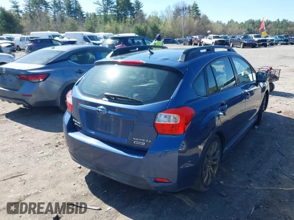 ✅ 2013 Subaru Impreza Special Sports Premium • VIN: JF1GPAL64D2822073 • Lot: 42129263. Listed on IAAI with 114,657 mi. Free auction sales archive from the USA and detailed vehicle history report at DreamBid. Image 4.