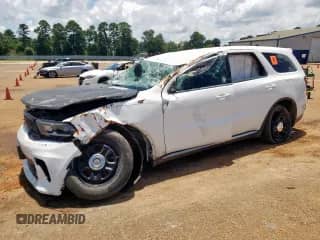 2023 Dodge Durango Pursuit z VIN 1C4RDJFG0PC672266, wystawiony jako Copart lot #62505675 z przebiegiem 50 445 mil mil oraz Szkoda całkowita • Salvage title. Historia ofert i sprzedaży dostępna na DreamBid. Obrazek 1.