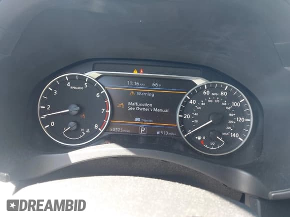 ✅ 2021 Nissan Altima SV • VIN: 1N4BL4DVXMN368469 • Lot: 43499548. Listed on IAAI with 50,575 mi. Free auction sales archive from the USA and detailed vehicle history report at DreamBid. Image 7.