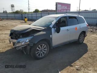 ✅ 2016 Nissan Pathfinder SV • VIN: 5N1AR2MN7GC646698 • Lot: 54892705. Listed on Copart with Not provided. Free auction sales archive from the USA and detailed vehicle history report at DreamBid. Image 1.