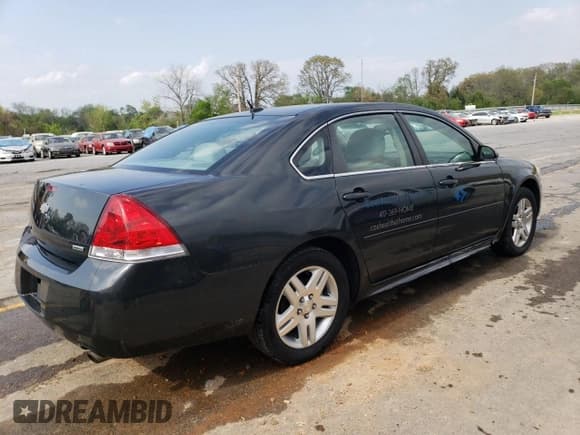 ✅ 2016 Chevrolet Impala LT • VIN: 2G1WB5E31G1107277 • Лот: 51569184. Опубликован ранее на Copart с пробегом 156 906 миль. Бесплатный доступ к архиву аукционных продаж из США и подробный отчёт об истории автомобиля на DreamBid. Изображение 3.
