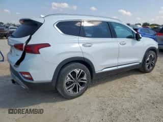 2020 Hyundai Santa Fe SEL with VIN 5NMS33AA5LH193226, listed as a Copart auction lot 71690665 with 70,581 mi miles and Salvage title. Bid and sale history available at DreamBid. Image 3.