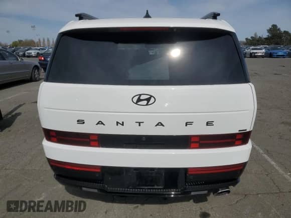 2025 Hyundai Santa Fe Calligraphy с VIN 5NMP5DGL7SH081587, выставлен на аукционе Copart как лот 47574625 с пробегом 5 640 миль миль и Списание • Salvage title. История ставок и продаж доступна на DreamBid. Изображение 6.