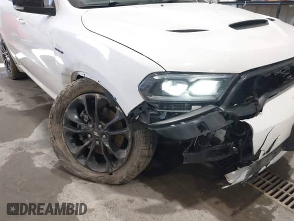 2021 Dodge Durango R/T with VIN 1C4SDJCT3MC541153, listed as a IAAI auction lot 41864730 with 39,859 mi miles and . Bid and sale history available at DreamBid. Image 6.