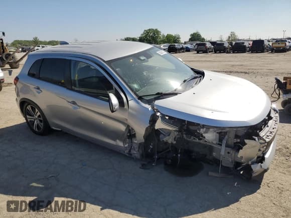 ✅ 2023 Mitsubishi Outlander ES • VIN: JA4ARUAU0PU013914 • Lot: 56026135. Listed on Copart with 20,676 mi. Free auction sales archive from the USA and detailed vehicle history report at DreamBid. Image 4.