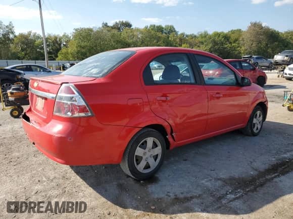 ✅ 2010 Chevrolet Aveo 1LT • VIN: KL1TD5DE5AB126968 • Lot: 82595675. Listed on Copart with 157,182 mi. Free auction sales archive from the USA and detailed vehicle history report at DreamBid. Image 3.