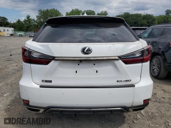 ✅ 2020 Lexus RX 350 F Sport • VIN: 2T2SZMDA0LC221256 • Lot: 66888844. Listed on Copart with 39,902 mi. Free auction sales archive from the USA and detailed vehicle history report at DreamBid. Image 6.