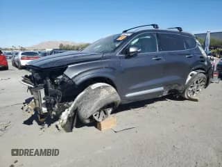 2021 Hyundai Santa Fe Calligraphy with VIN 5NMS5DAL3MH365854, listed as a Copart auction lot 64423425 with Not provided miles and Salvage title. Bid and sale history available at DreamBid. Image 1.