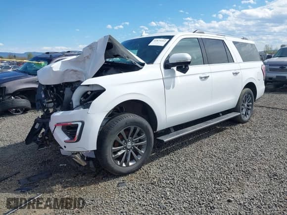 ✅ 2021 Ford Expedition Max Limited • VIN: 1FMJK2AT4MEA26740 • Lot: 41871412. Listed on IAAI with 75,000 mi. Free auction sales archive from the USA and detailed vehicle history report at DreamBid. Image 2.
