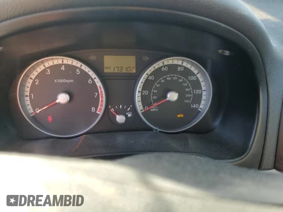 ✅ 2009 Hyundai Accent Auto GLS • VIN: KMHCN46C19U384542 • Лот: 47028995. Опубликован ранее на Copart с пробегом 173 102 миль. Бесплатный доступ к архиву аукционных продаж из США и подробный отчёт об истории автомобиля на DreamBid. Изображение 9.