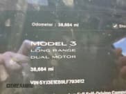 ✅ 2020 Tesla Model 3 Long Range • VIN: 5YJ3E1EB9LF793612 • Лот: 66373955. Опубликован ранее на Copart с пробегом 38 684 миль. Бесплатный доступ к архиву аукционных продаж из США и подробный отчёт об истории автомобиля на DreamBid. Изображение 9.