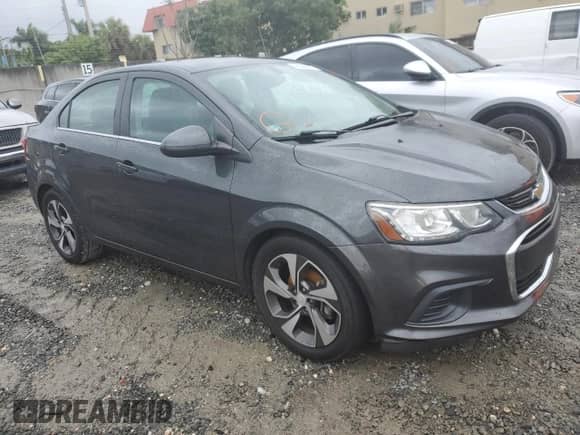 2017 Chevrolet Sonic Premier with VIN 1G1JF5SB9H4113537, listed as a Copart auction lot 68356392 with 143,575 mi miles and . Bid and sale history available at DreamBid. Image 4.