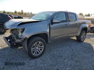 2022 Chevrolet Colorado 2WD Work Truck z VIN 1GCGSBEN1N1120321, wystawiony jako Copart lot #81605265 z przebiegiem 179 386 mil mil oraz Szkoda całkowita • Salvage title. Historia ofert i sprzedaży dostępna na DreamBid. Obrazek 1.