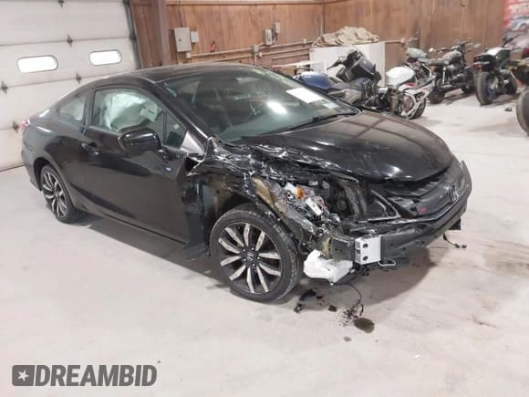 ✅ 2015 Honda Civic EX-L • VIN: 2HGFG3B04FH519305 • Lot: 43135309. Listed on IAAI with 126,201 mi. Free auction sales archive from the USA and detailed vehicle history report at DreamBid. Image 1.