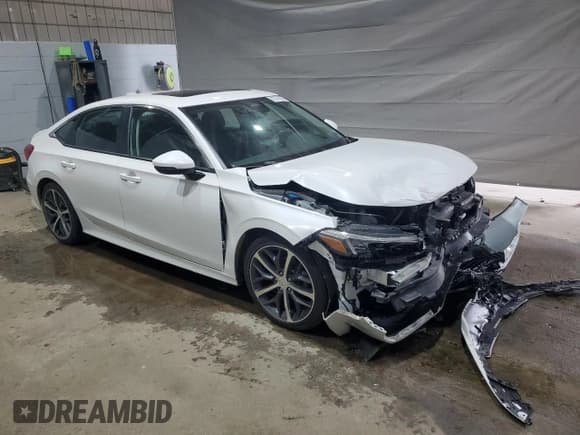 ✅ 2024 Honda Civic Touring • VIN: 2HGFE1F95RH330086 • Lot: 67778505. Listed on Copart with 13,061 mi. Free auction sales archive from the USA and detailed vehicle history report at DreamBid. Image 4.