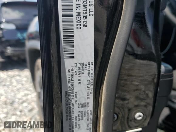 ✅ 2021 Jeep Compass Sport • VIN: 3C4NJCAB3MT505138 • Lot: 65802805. Listed on Copart with 117,503 mi. Free auction sales archive from the USA and detailed vehicle history report at DreamBid. Image 13.