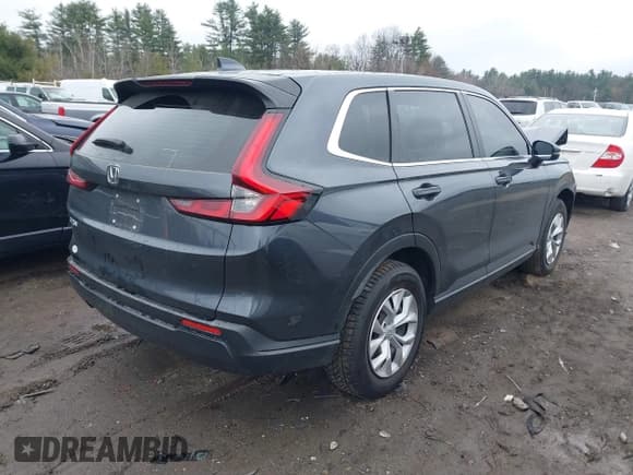 ✅ 2024 Honda CR-V LX • VIN: 2HKRS4H25RH432324 • Lot: 42011902. Listed on IAAI with 26,701 mi. Free auction sales archive from the USA and detailed vehicle history report at DreamBid. Image 4.