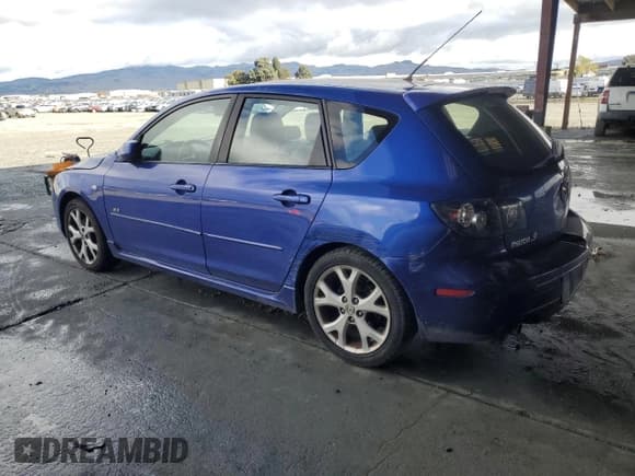 ✅ 2008 Mazda 3 S GT • VIN: JM1BK344881842141 • Lot: 93839075. Listed on Copart with 173,172 mi. Free auction sales archive from the USA and detailed vehicle history report at DreamBid. Image 2.