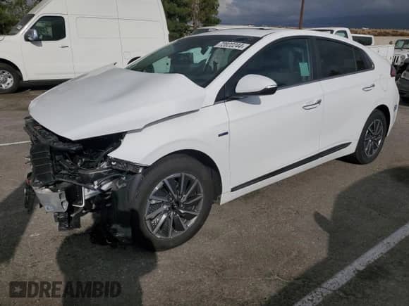 2020 Hyundai Ioniq Limited с VIN KMHC85LJ7LU061264, выставлен на аукционе Copart как лот 72022244 с пробегом 46 582 миль миль и Списание • Salvage title. История ставок и продаж доступна на DreamBid. Изображение 1.