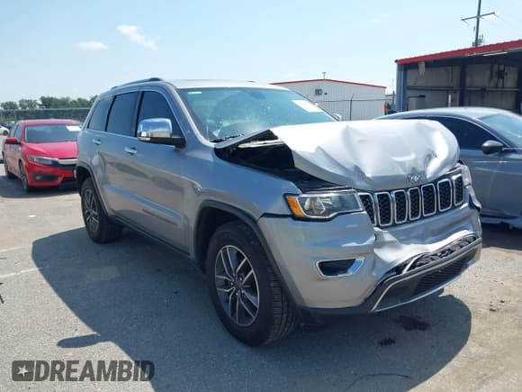 ✅ 2020 Jeep Grand Cherokee Limited • VIN: 1C4RJEBG3LC266045 • Lot: 43151674. Listed on IAAI with 101,084 mi. Free auction sales archive from the USA and detailed vehicle history report at DreamBid. Image 1.