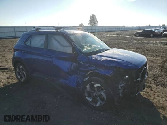 2022 Hyundai Venue SEL z VIN KMHRC8A33NU186828, wystawiony jako Copart lot #79572954 z przebiegiem 17 975 mil mil oraz Szkoda całkowita • Salvage title. Historia ofert i sprzedaży dostępna na DreamBid. Obrazek 4.